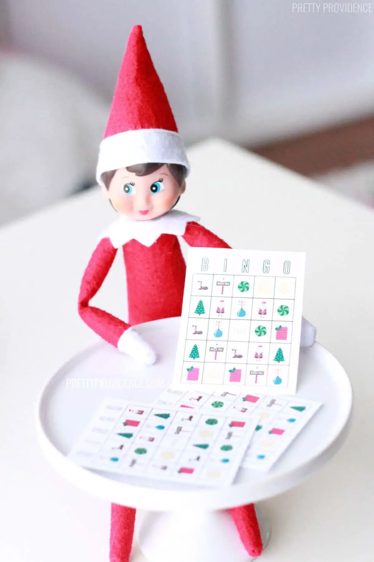 elf on the shelf bingo