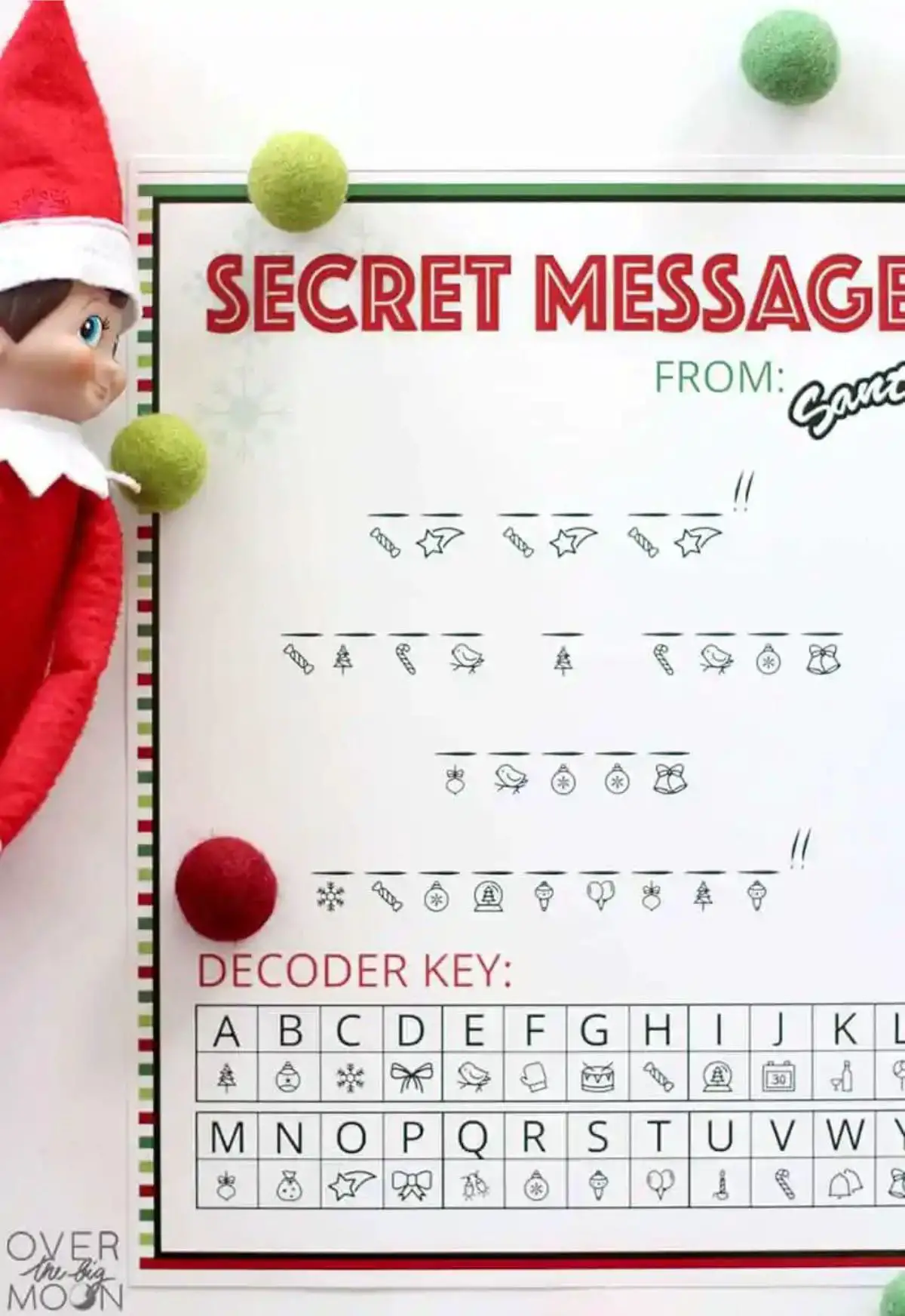 Elf and secret santa messages