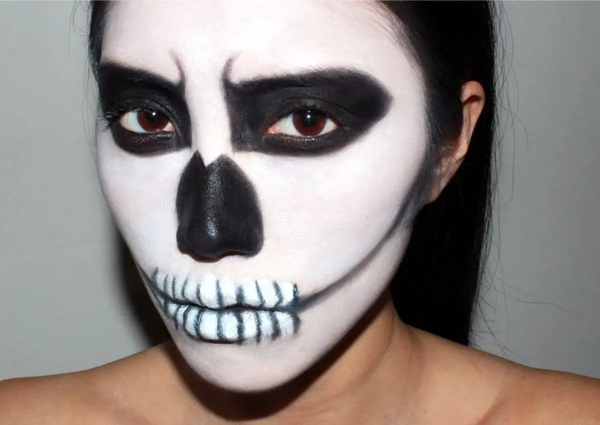 skeleton makeup