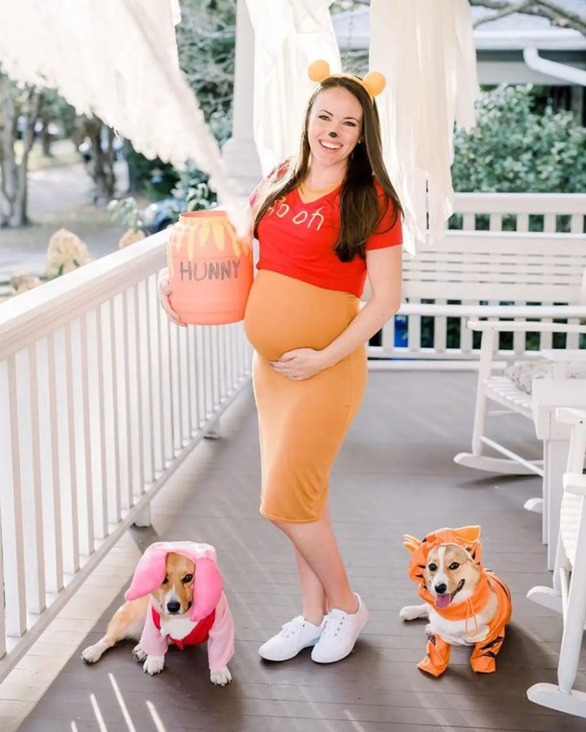 winnie the pooh maternity costume