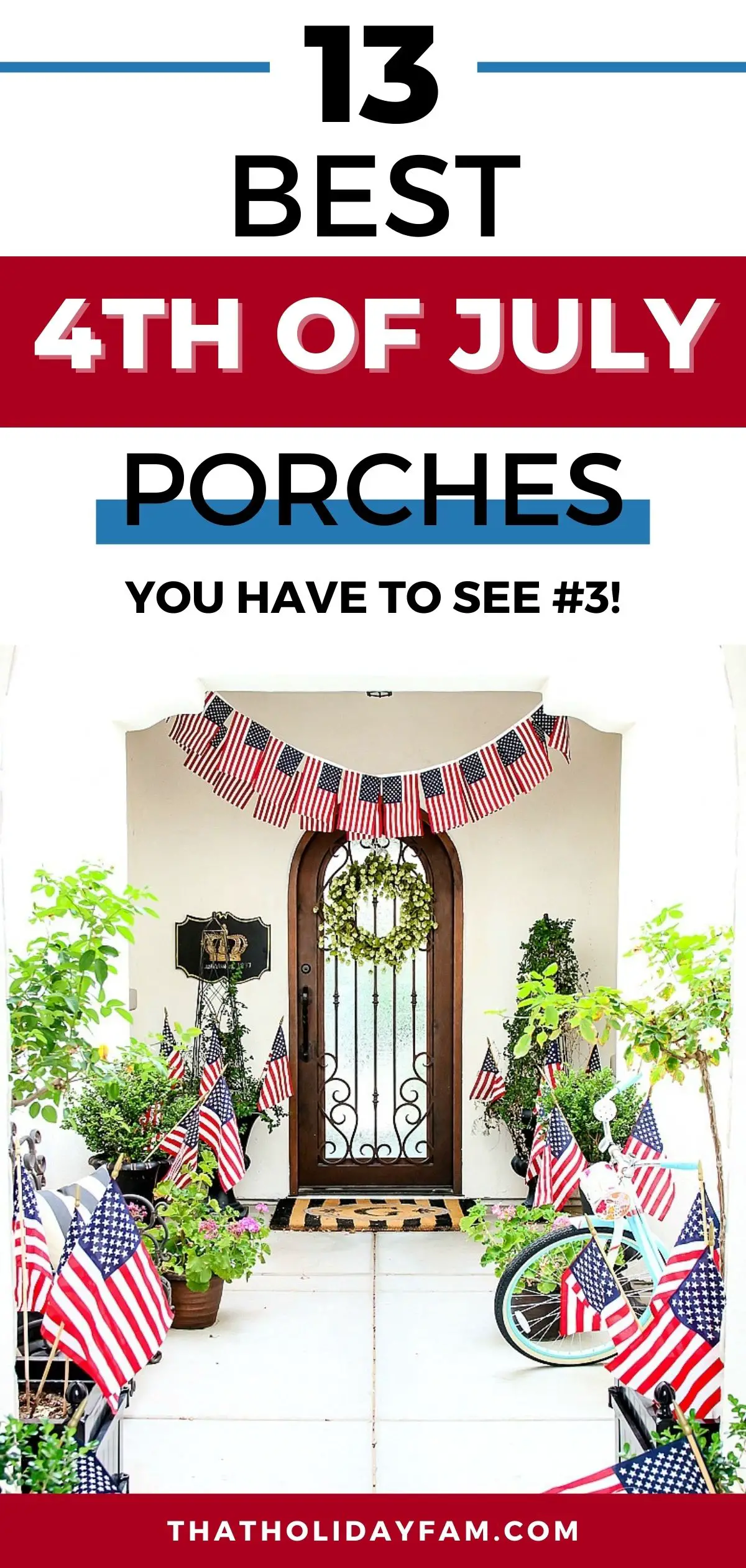 4th of july porch decorations