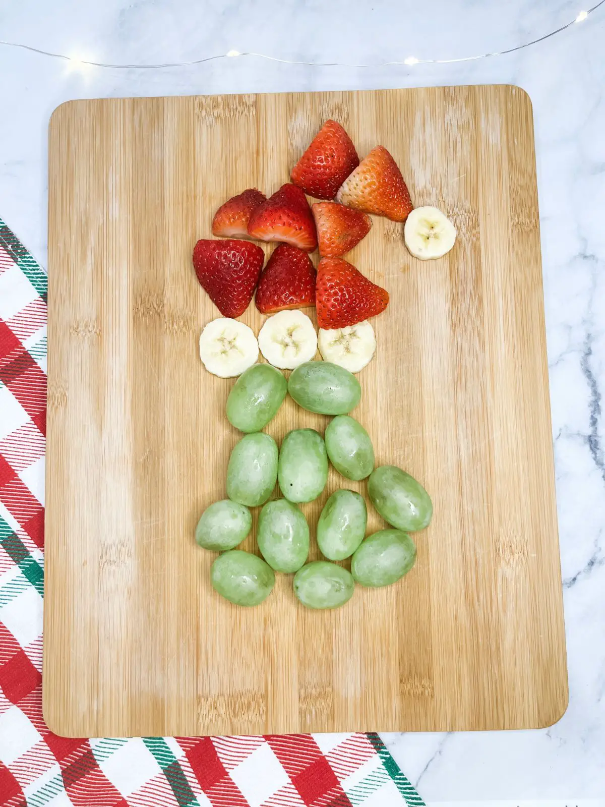 grinch fruit board