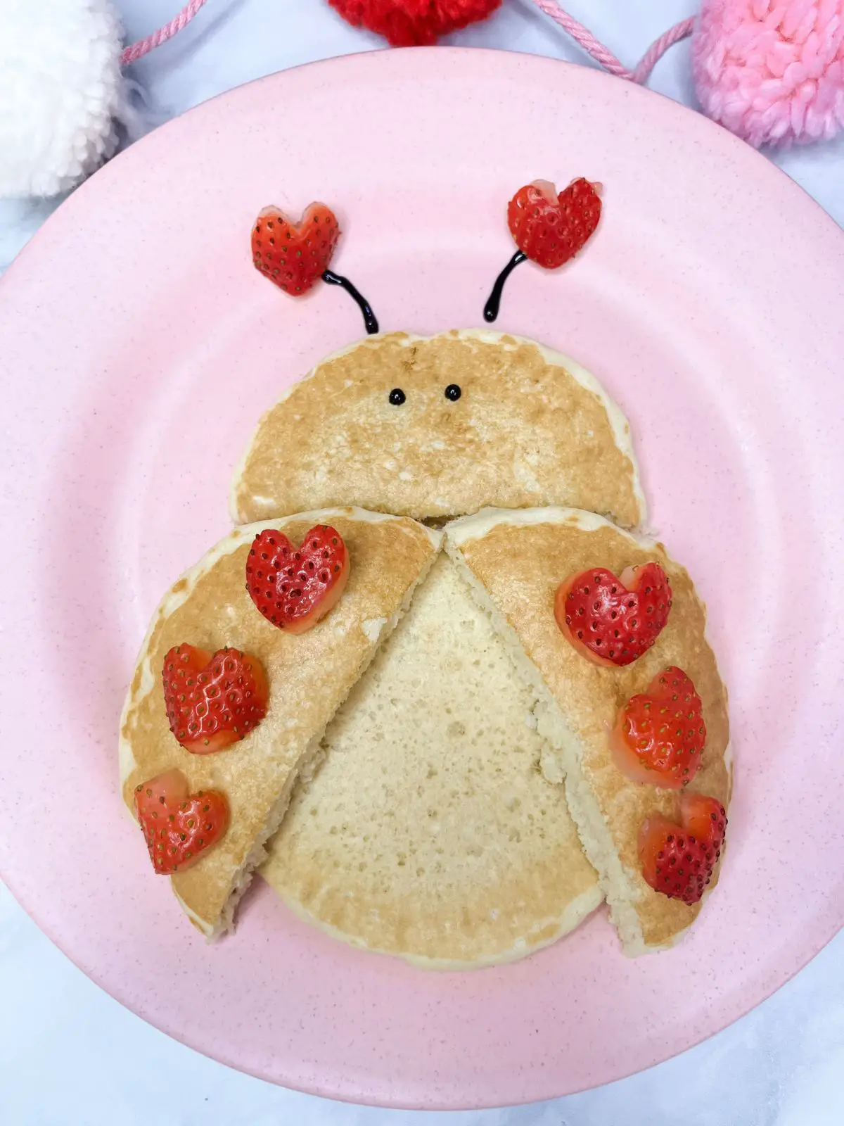 love bug pancakes